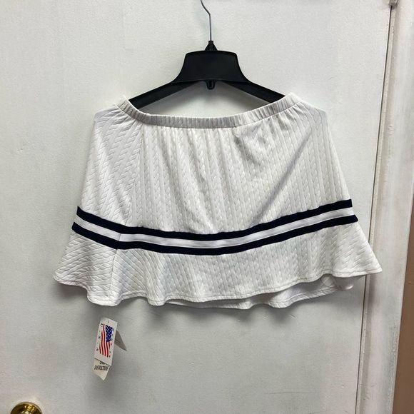 NWT Official Wimbledon Skirt Women’s size Large Nylon Spandex Blend - Picture 6 of 8